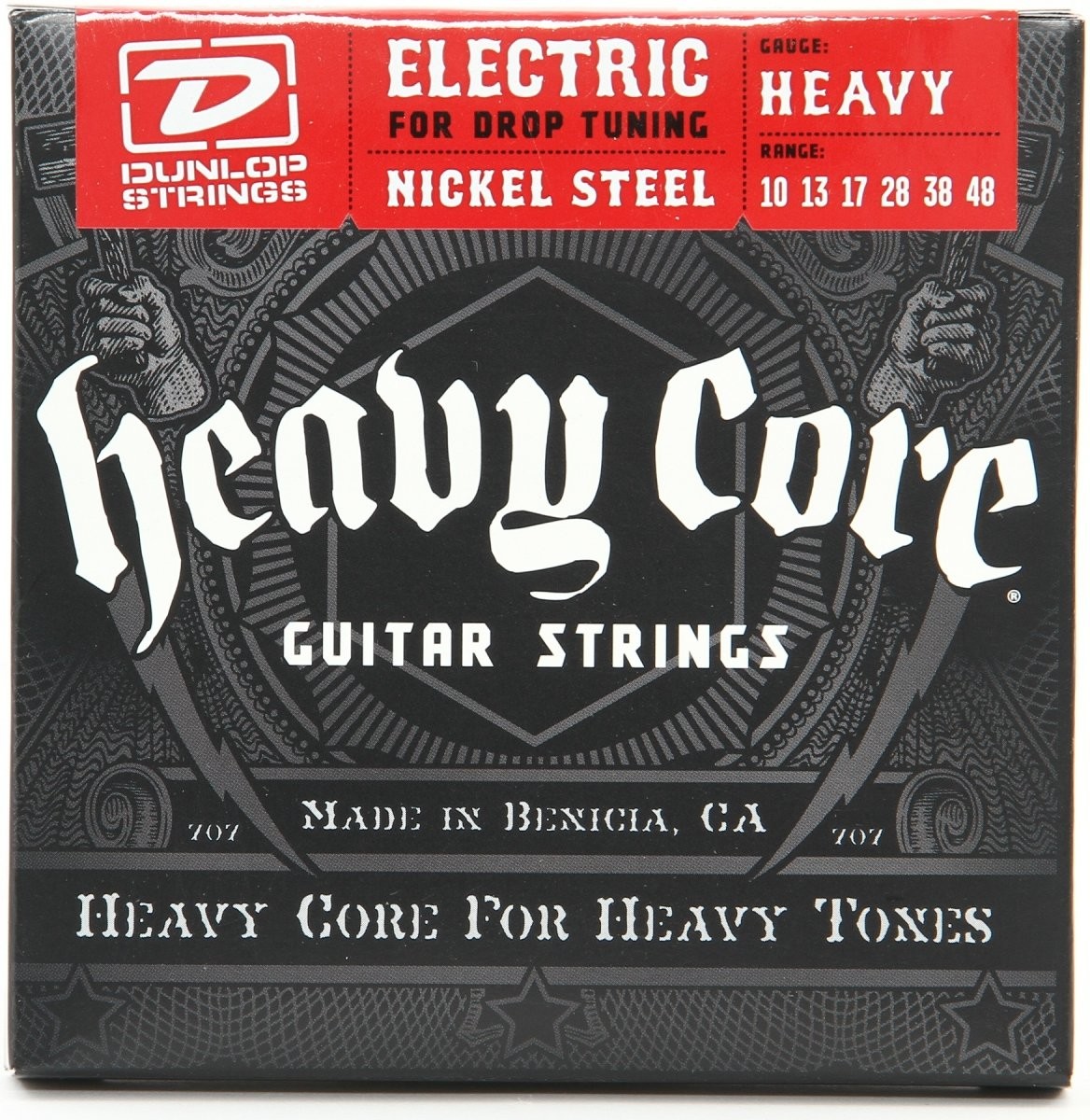 Dunlop Heavy Core Electric Guitar Strings 38121104801