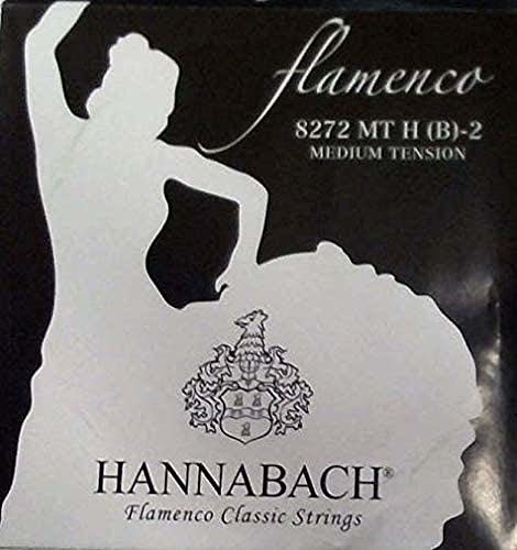 Hannabach Struny do gitary klasycznej Seria 827 Średnie Naprężenie Flamenco Classic- H/B2 (pojedynczy sznurek) 652922