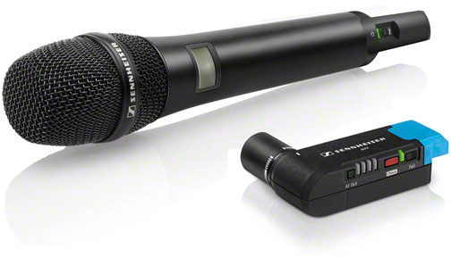 Sennheiser AVX-835 SET - Cyfrowy mikrofon bezprzewodowy przeznaczony do użycia w produkcjach filmowych