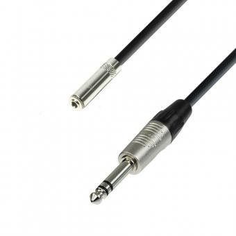 Adam Hall 4 Star Series kabel przedłużający, dł. 6 m, szer. 3,5 mm, wtyk typu jack 6,3 mm K4BYV0600