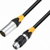 Adam Hall Cables DMX kabel 5-bieg. XLRm to 3-bieg. XLRf IP65 0,2m