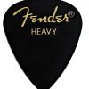 Fender Classic Celluloid heavy black kostka gitarowa