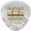 Golden Gate Golden Gate MP-425 kostki gitarowe w kształcie trójkąta, grubość 0,75 mm, perłowe mp-425