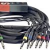 Stagg sml5/8P8P E Multicore kabel 5 m 8 X Mono Jack 18250